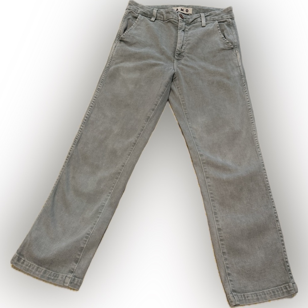 AMO Easy Relaxed Acid Wash Jeans